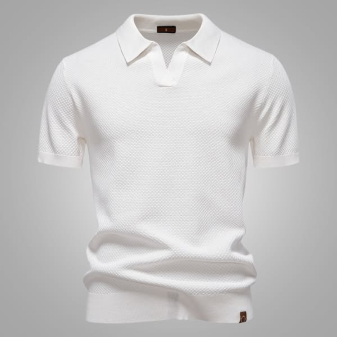 Sébastien™ - Strukturerad Pikétröja