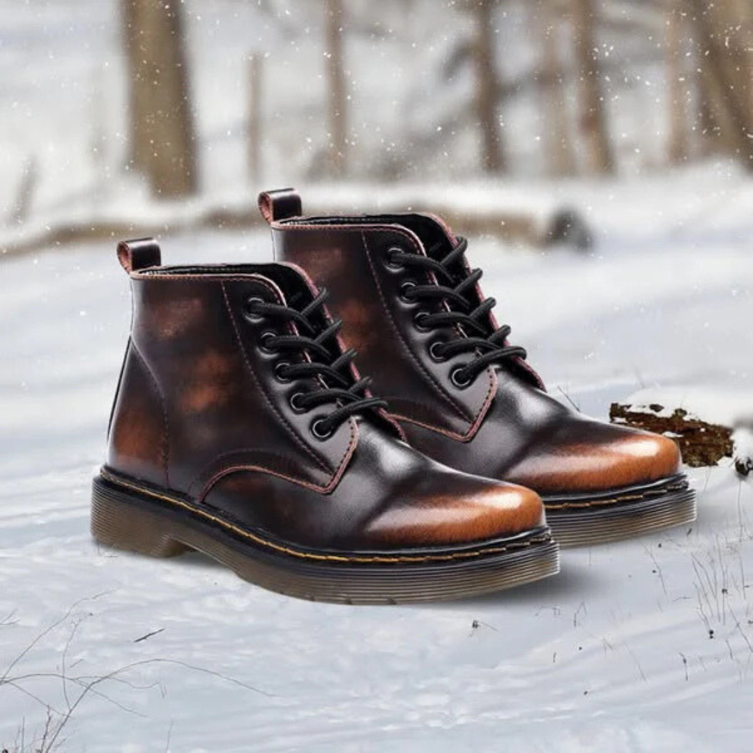 Fil™ - Eleganta och Klassiska Snörstövlar