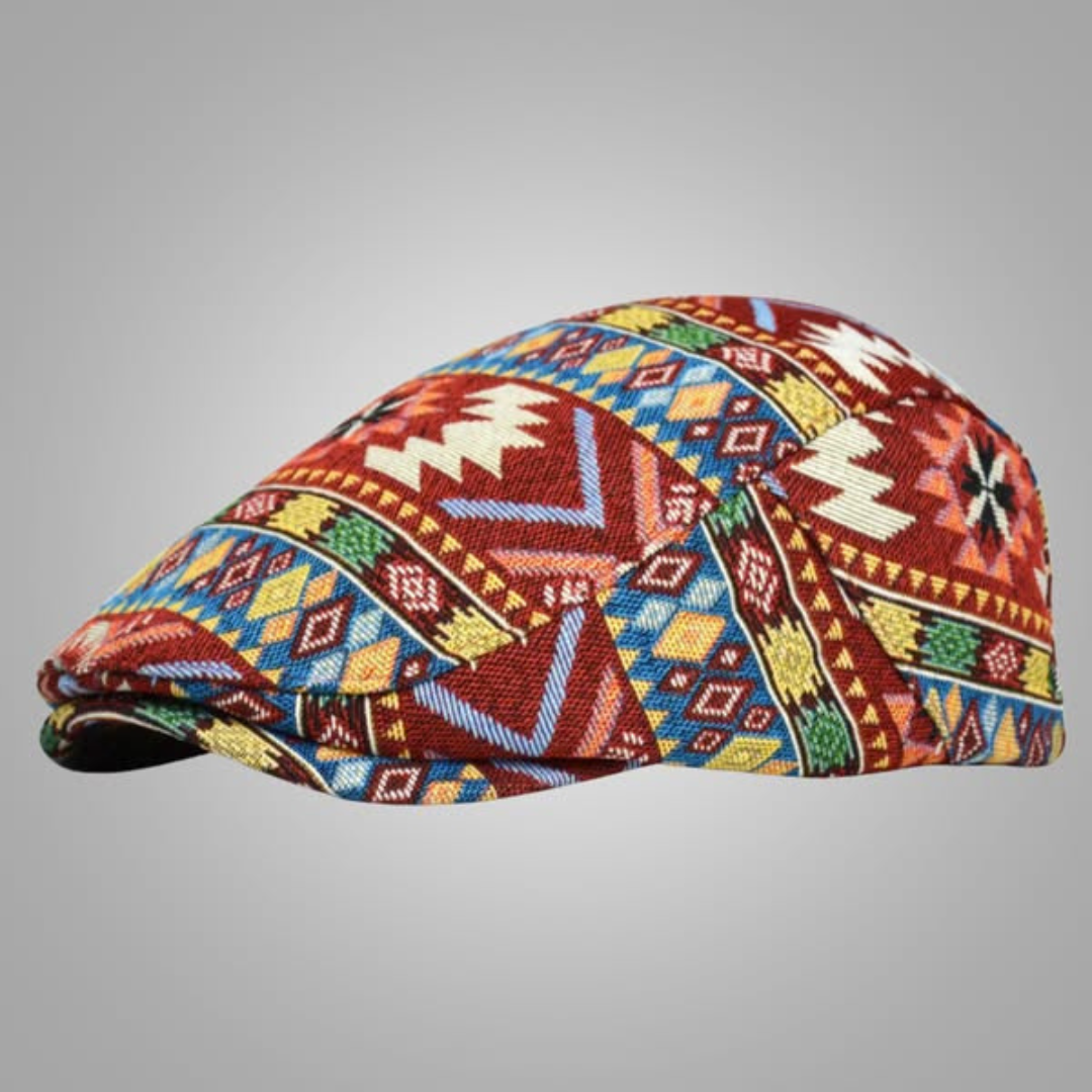 Alaric™ – Färgglad Vintagekeps