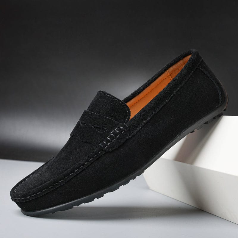 Mikael™ - Premium Supersköna Ortopediska Loafers i Mocka