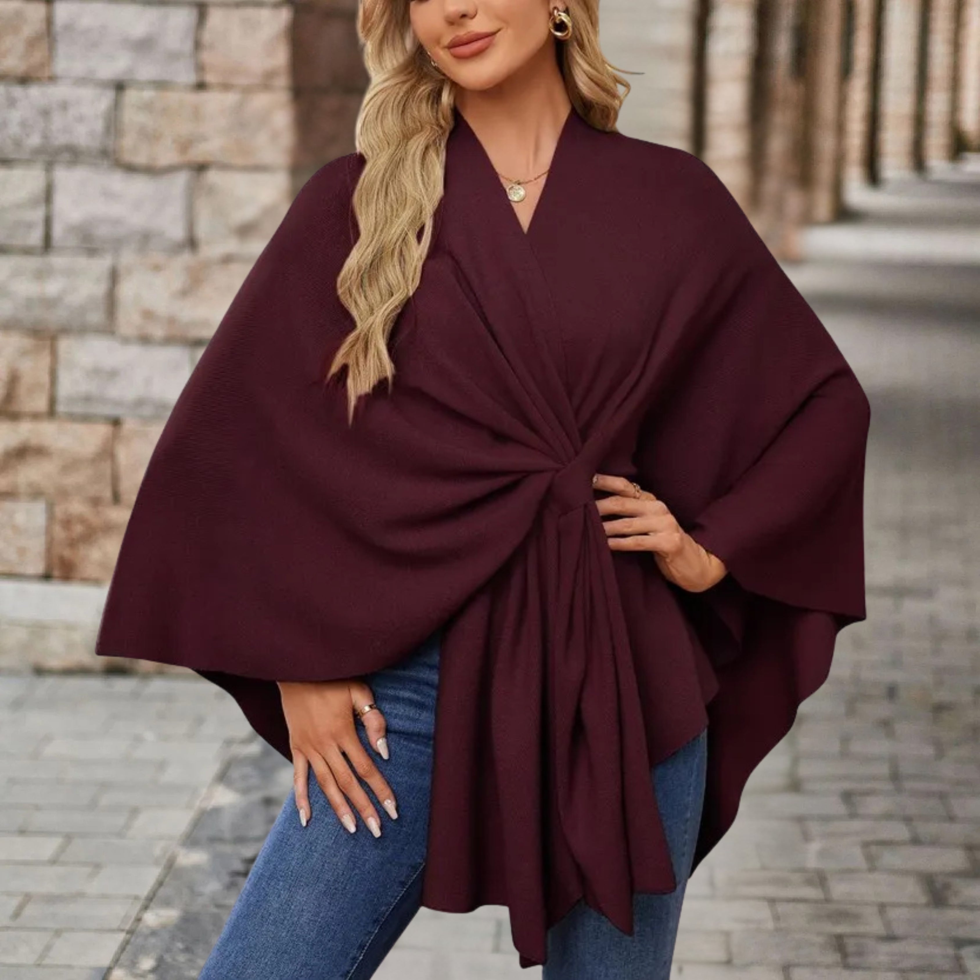 Sylora™ - Elegant Varm Poncho