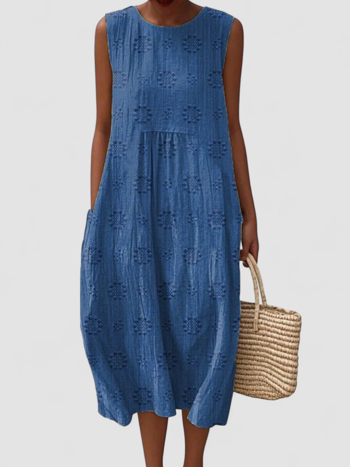 Zuleika™ - Naturlig Elegans och Sommarkomfort Klänning