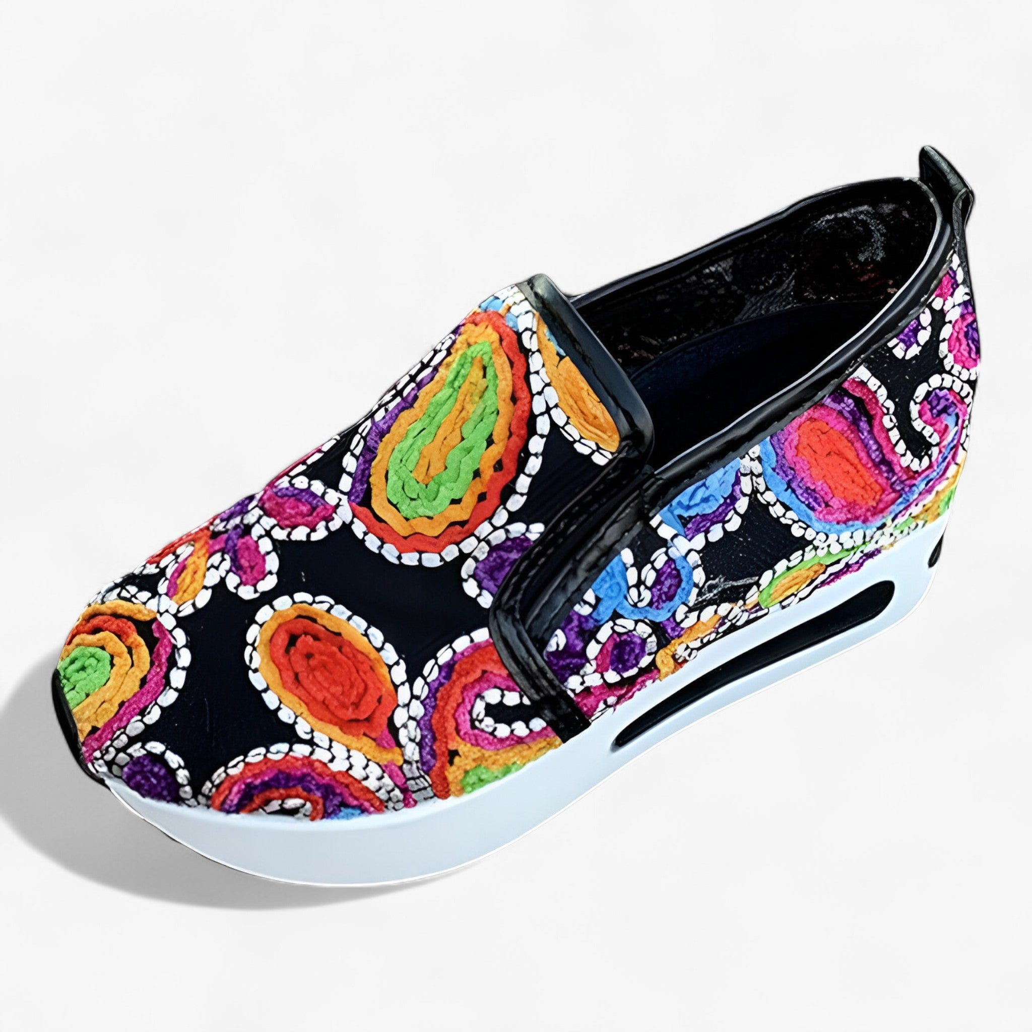 Zerina™ - Broderade Skor – Eleganta och Bekväma